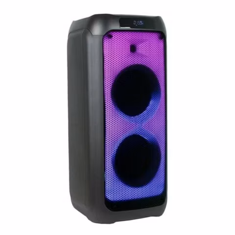 Колонка Eltronic FIRE BOX 08" динамик 2шт/8" черный с TWS 50 Вт