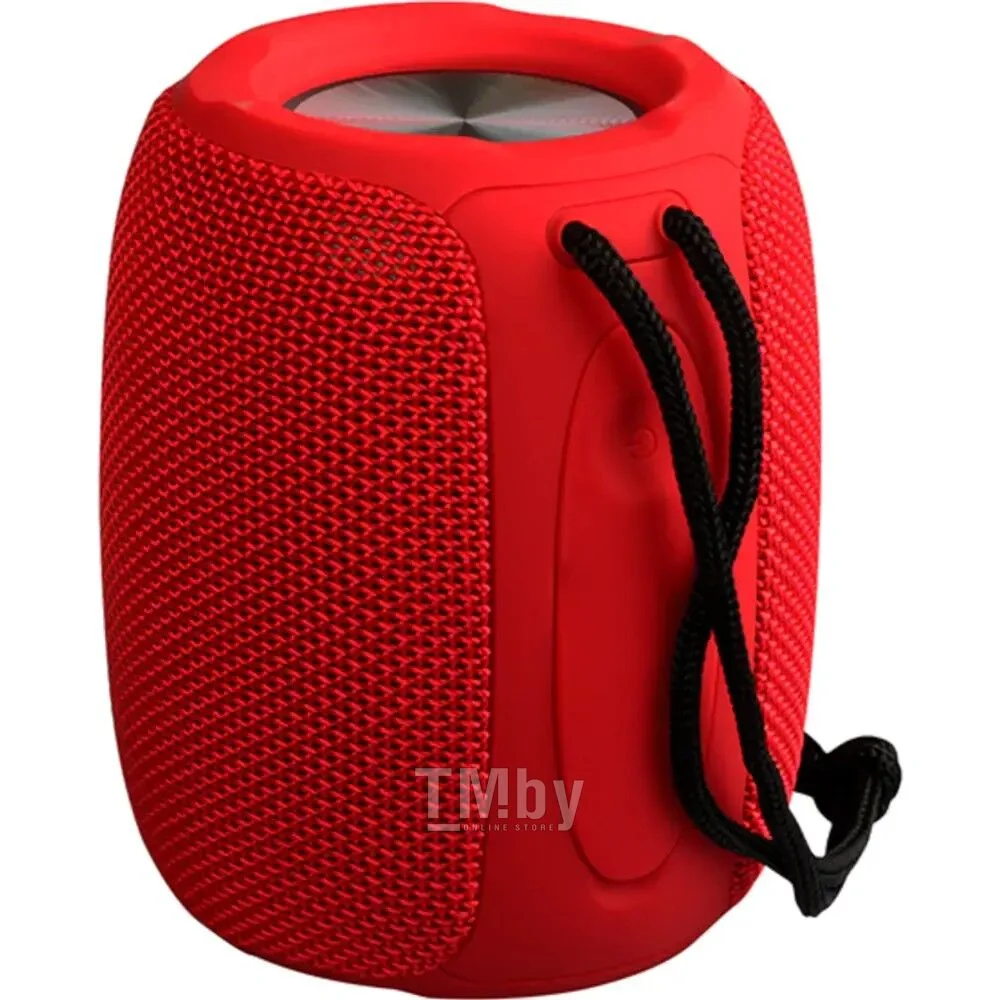 Колонка беспроводная QUMO BatteryBeats BT5.0 5Вт IP64 FM SD USB AUX подсветка 1500мА·ч красный