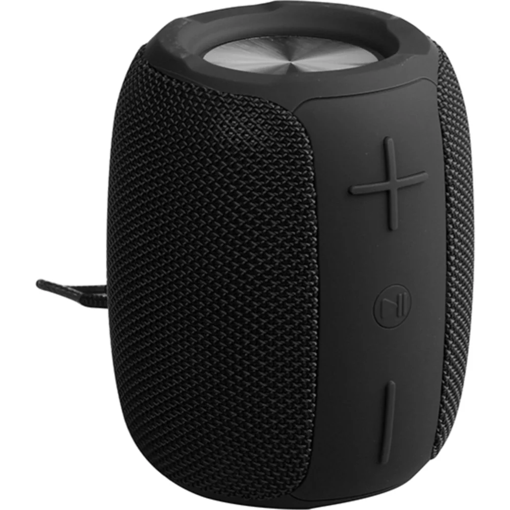Колонка беспроводная QUMO BatteryBeats BT5.0 5Вт IP64 FM SD USB AUX подсветка 1500мА·ч черный