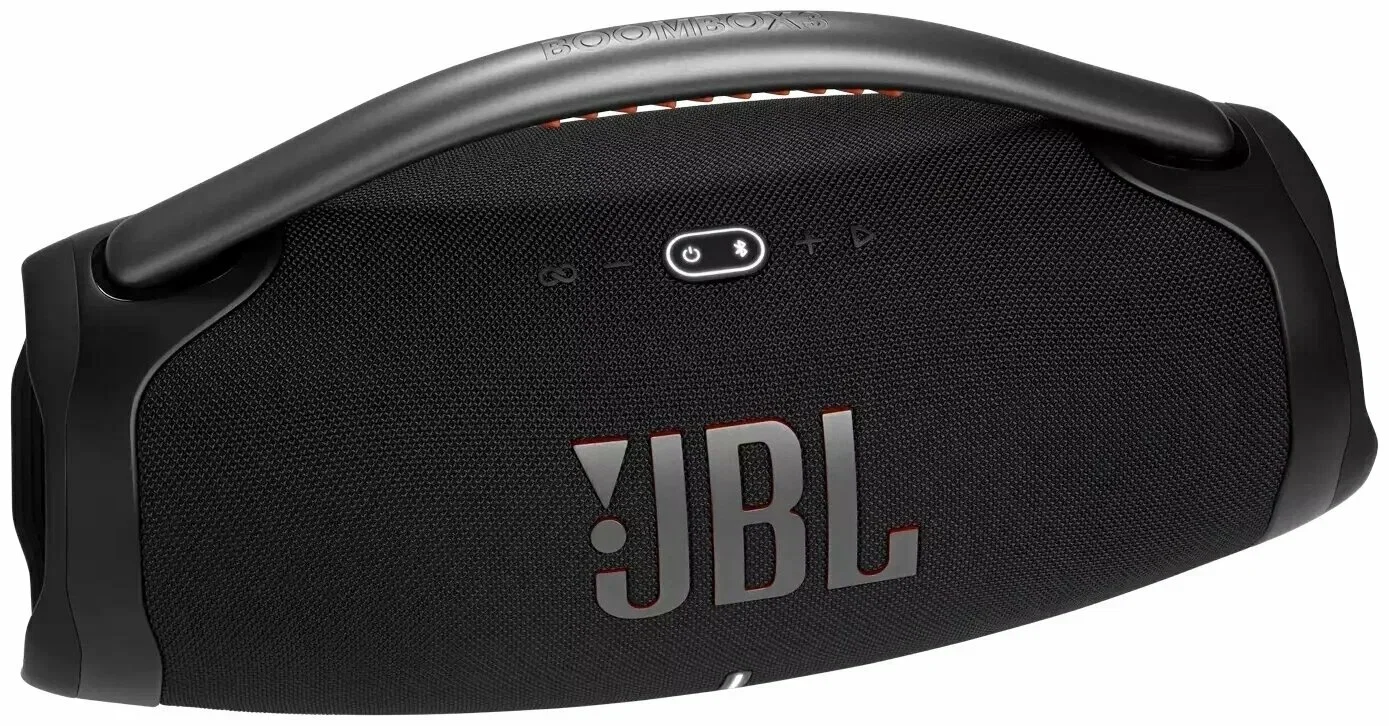 Колонка порт. JBL Boombox 3 черный 180W 2.1 BT/USB 10000mAh (JBLBOOMBOX3BLKCN)