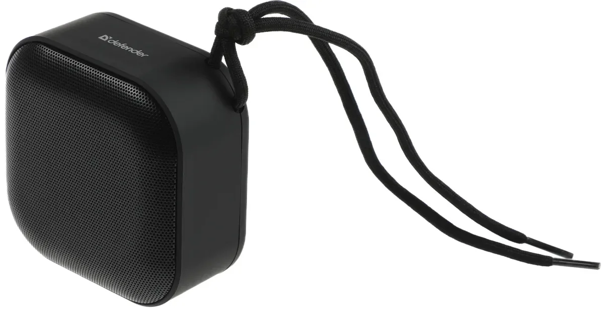Колонка портативная DEFENDER Union black (20Вт, 2.0 стерео, Bluetooth, питание от аккумулятора) (65139)