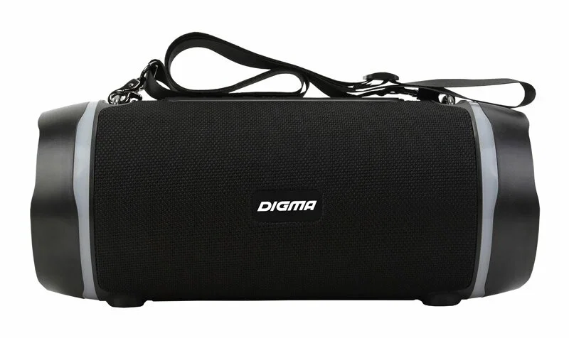 Колонка портативная Digma S-39 черный 25W 1.0 BT/USB 3000mAh (SP3925B)
