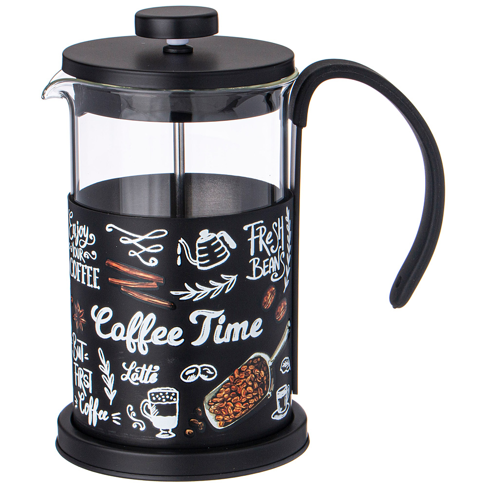 ARTI-M ФРЕНЧ-ПРЕСС AGNESS "COFFEE TIME" 600 МЛ