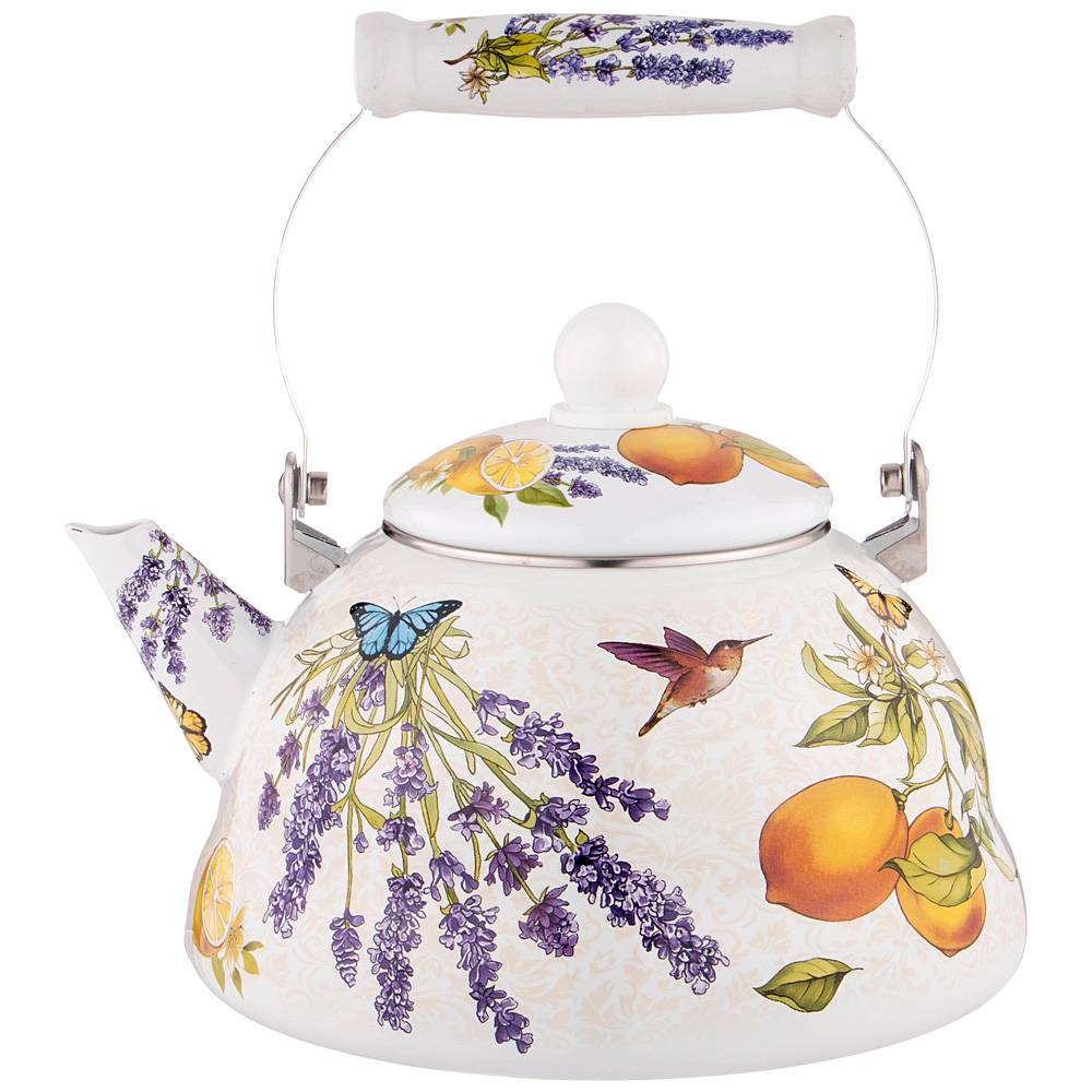 ARTI-M ЧАЙНИК AGNESS  ЭМАЛИРОВАННЫЙ, СЕРИЯ PROVENCE, 3 Л