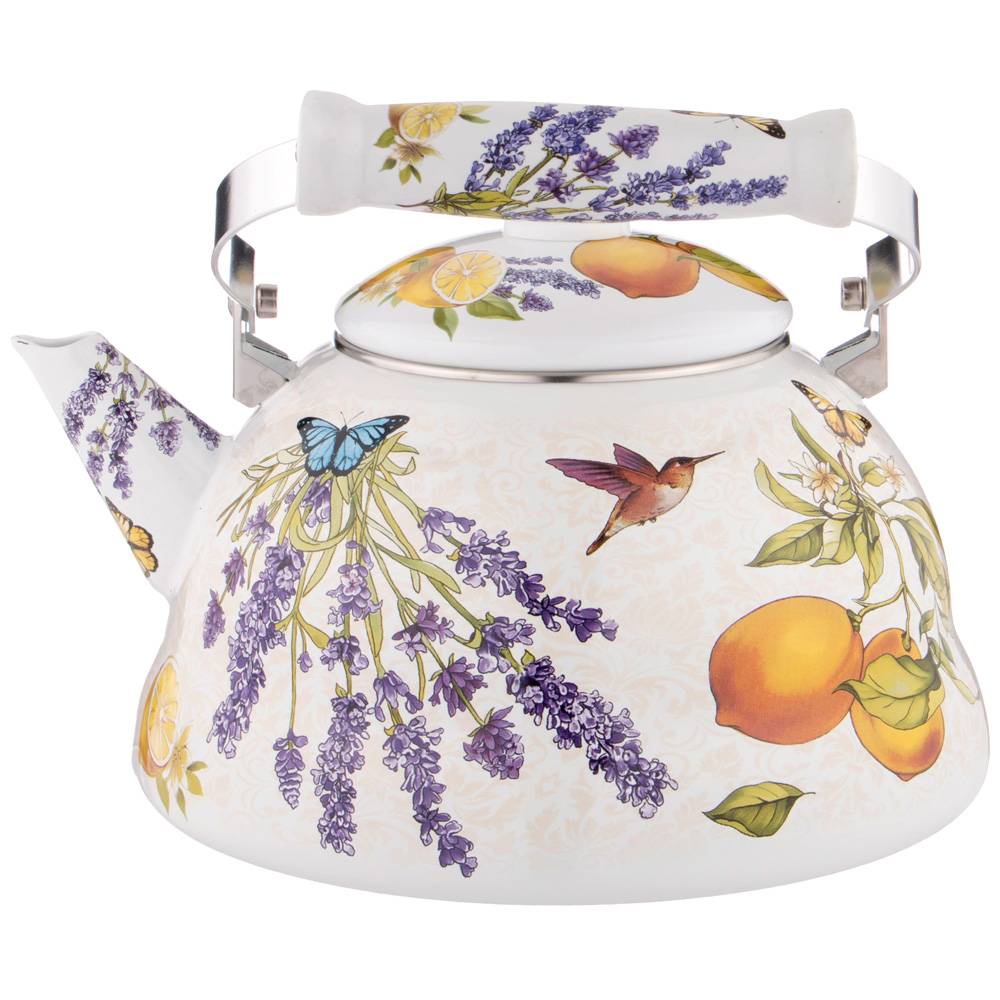 ARTI-M ЧАЙНИК AGNESS ЭМАЛИРОВАННЫЙ, СЕРИЯ PROVENCE, 3 Л