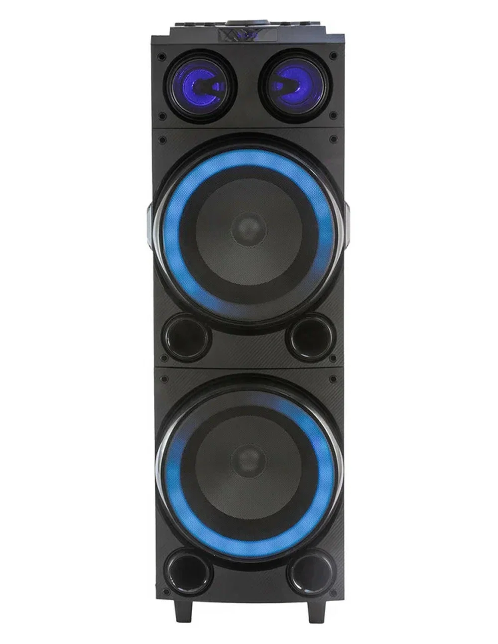 Портативная аудиосистема AIWA CAS-655, 1000/150Вт 7-цветная RGB Bluetooth, FM-тюнер, TWS, караоке.