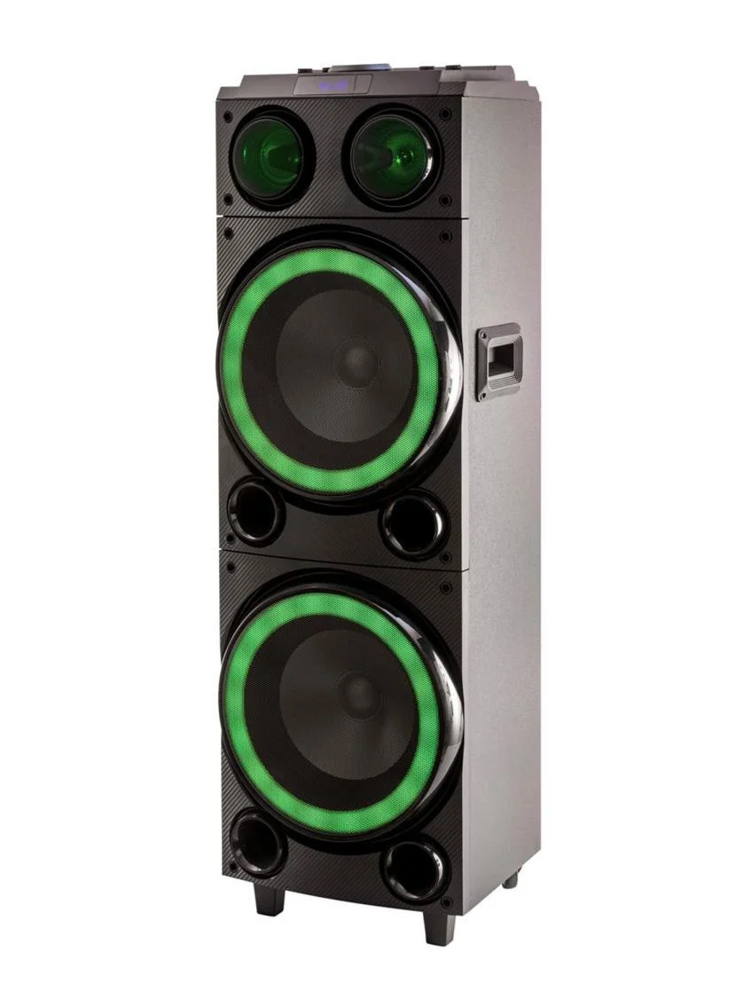 Портативная аудиосистема AIWA CAS-655, 1000/150Вт 7-цветная RGB Bluetooth, FM-тюнер, TWS, караоке.