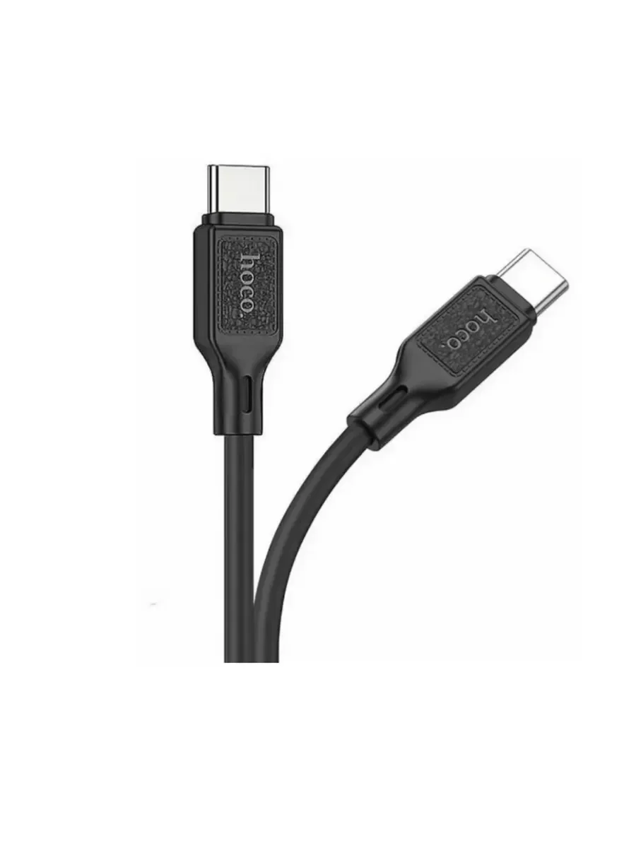 Кабель HOCO USB - Type-C X90 Silicone 1м Черный