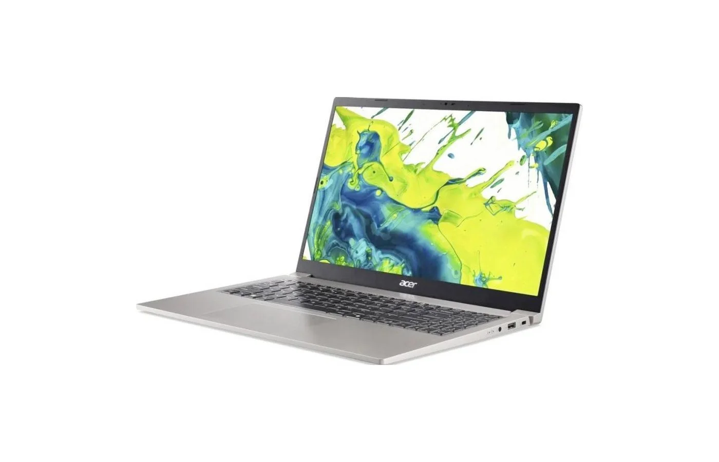 Ноутбук Acer Aspire AL15-61P-R83Y 15,6" FHD IPS R5-8640HS 16GB DDR5 512GB PCIe NVMe DOS Silver