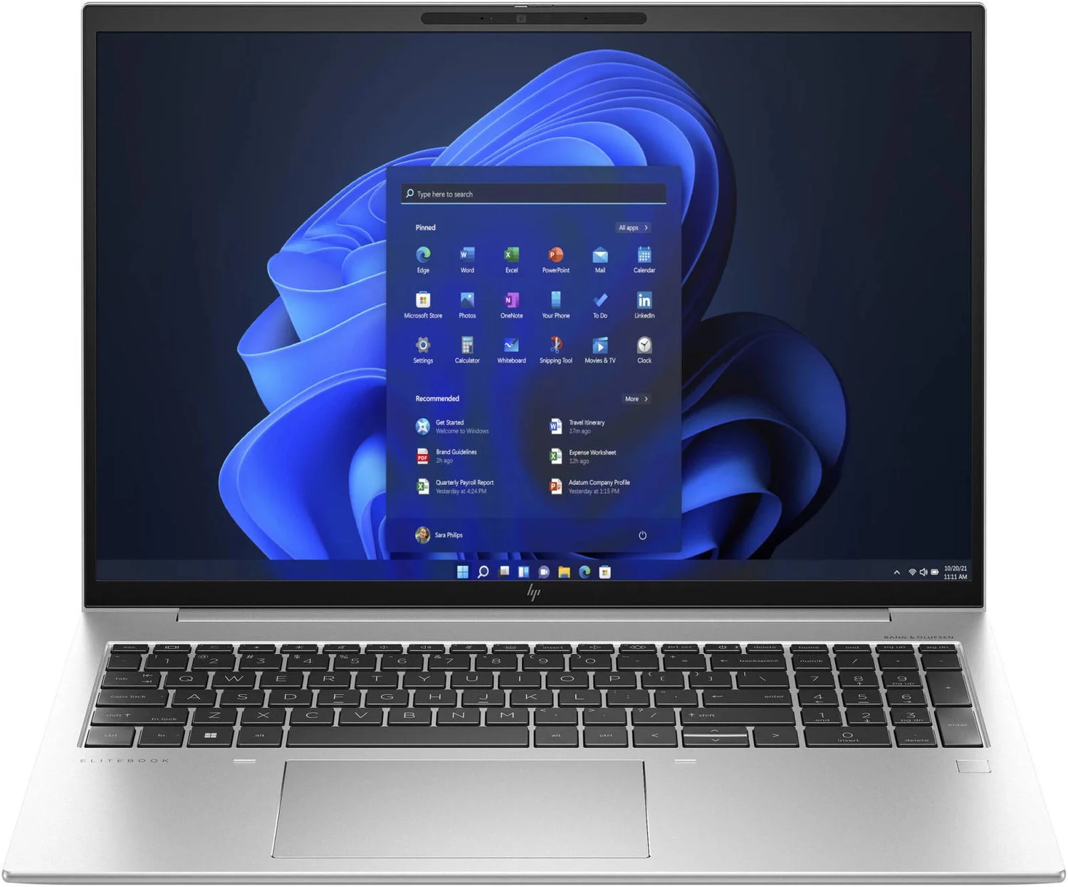 Ноутбук HP EliteBook 840 G10 14" 1920x1200/Intel Core i5-1335U/RAM 16Гб/SSD 512Гб/Intel Iris X Graphics/ENG/RUS/DOS серебристый 1.36 кг 6V5W7AV#0001