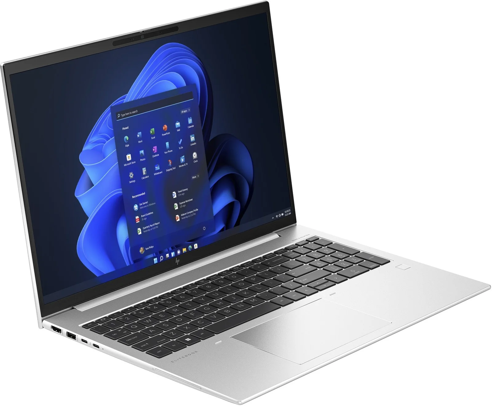 Ноутбук HP EliteBook 840 G10 14" 1920x1200/Intel Core i5-1335U/RAM 16Гб/SSD 512Гб/Intel Iris X Graphics/ENG/RUS/DOS серебристый 1.36 кг 6V5W7AV#0001