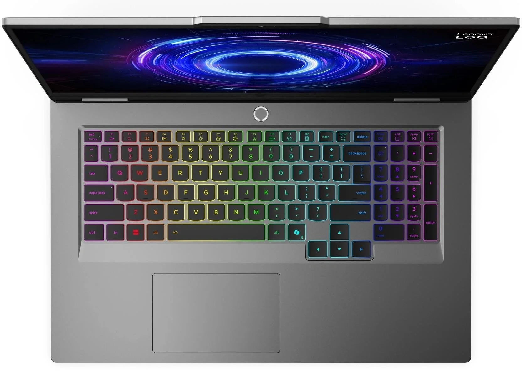 Ноутбук Lenovo LOQ 15AHP10/15.6" Full HD 1920x1080/AMD Ryzen 5 220/16 Gb/512 Gb SSD/nVidia GeForce RTX 5050 8GB/No OS/серый/2.4 кг