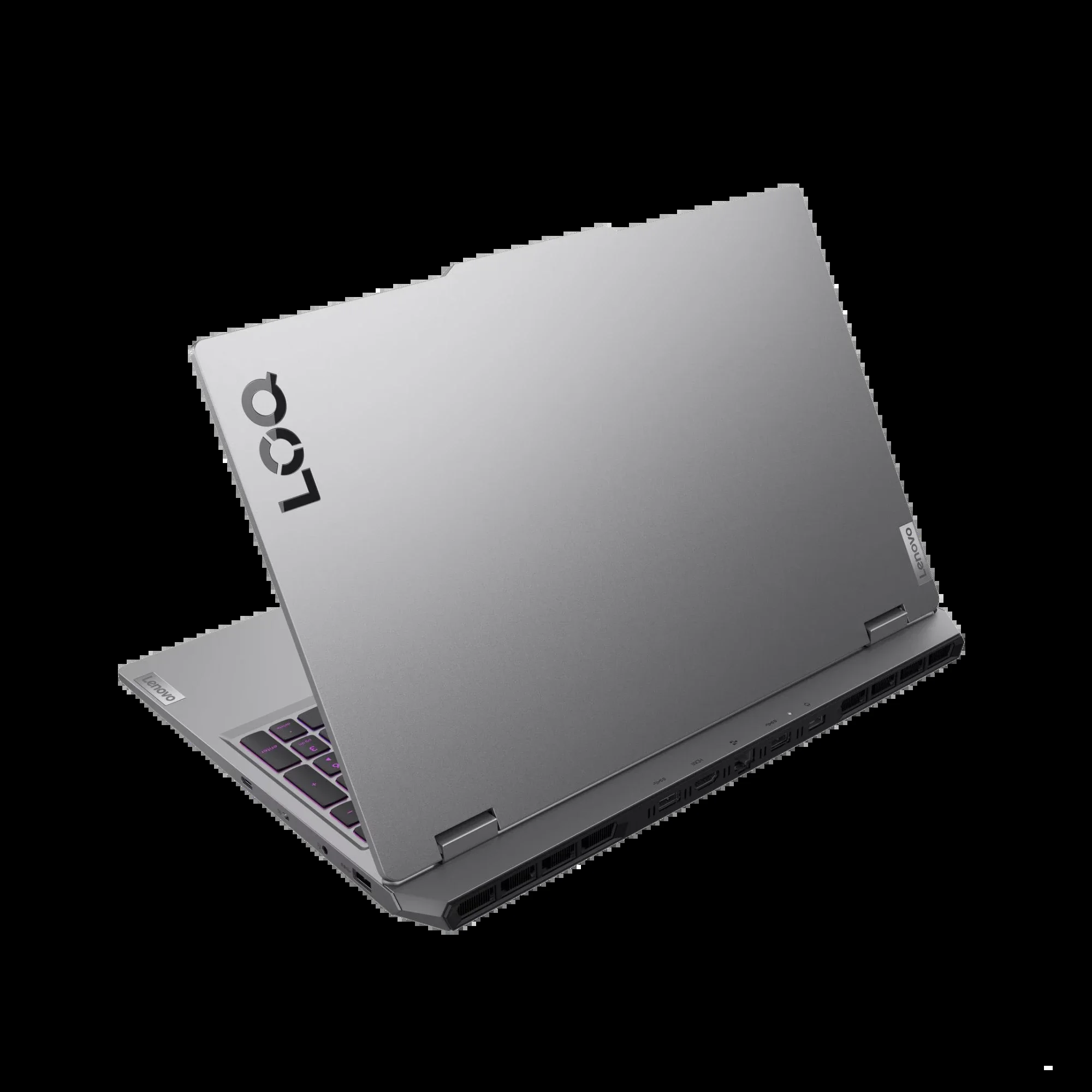 Ноутбук Lenovo LOQ 15AHP10/15.6" Full HD 1920x1080/AMD Ryzen 5 220/16 Gb/512 Gb SSD/nVidia GeForce RTX 5050 8GB/No OS/серый/2.4 кг