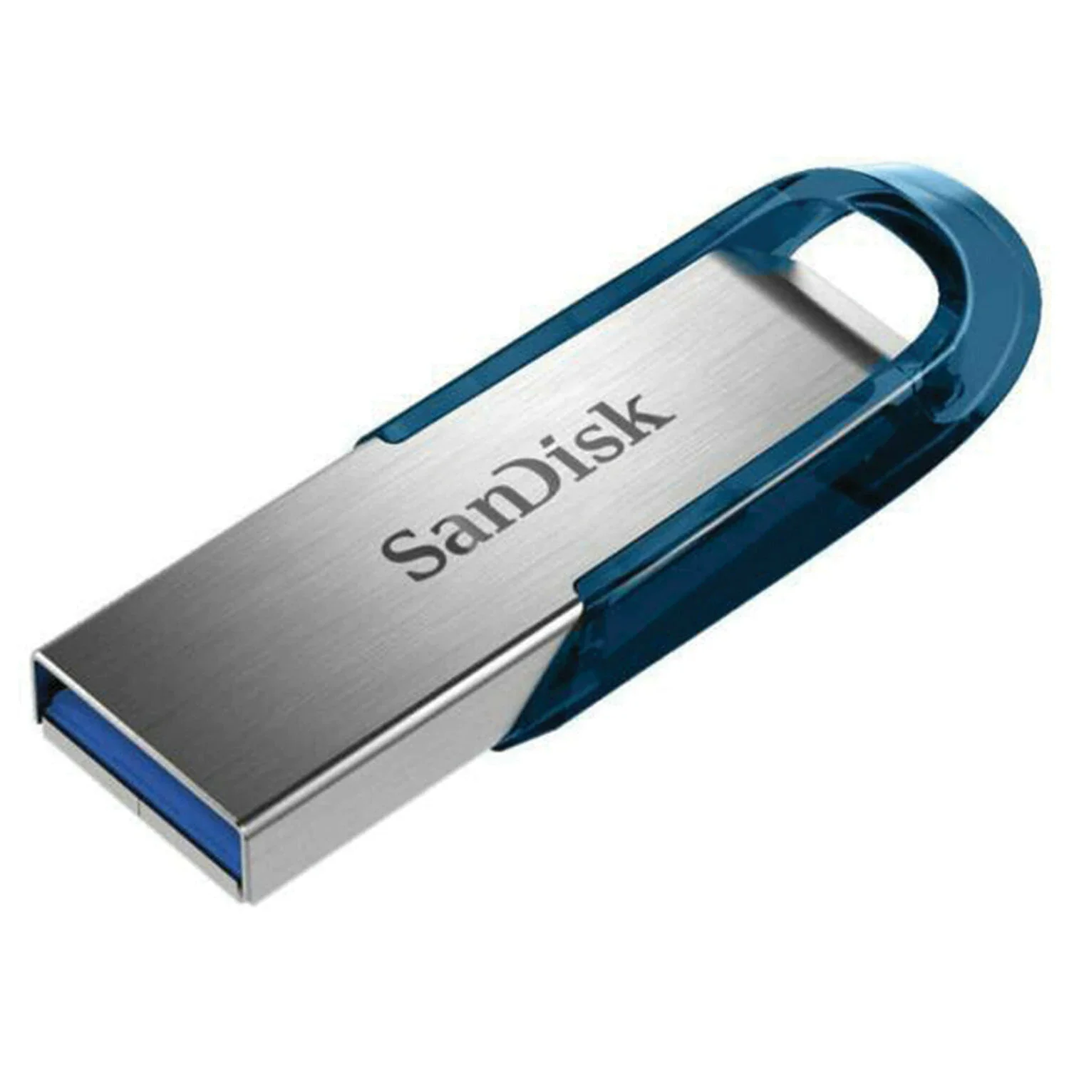 Флешка USB SanDisk Ultra Flair (SDCZ73-1T00-G46), 1Tb, USB 3.0, R/W 150/40, черный/серебристый