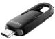 Флешка USB SanDisk Ultra Slider (SDCZ480-064G-G46), 64Gb, USB Type-C, R/W 300/70, черный