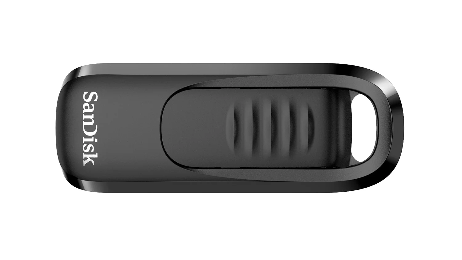Флешка USB SanDisk Ultra Slider (SDCZ480-064G-G46), 64Gb, USB Type-C, R/W 300/70, черный