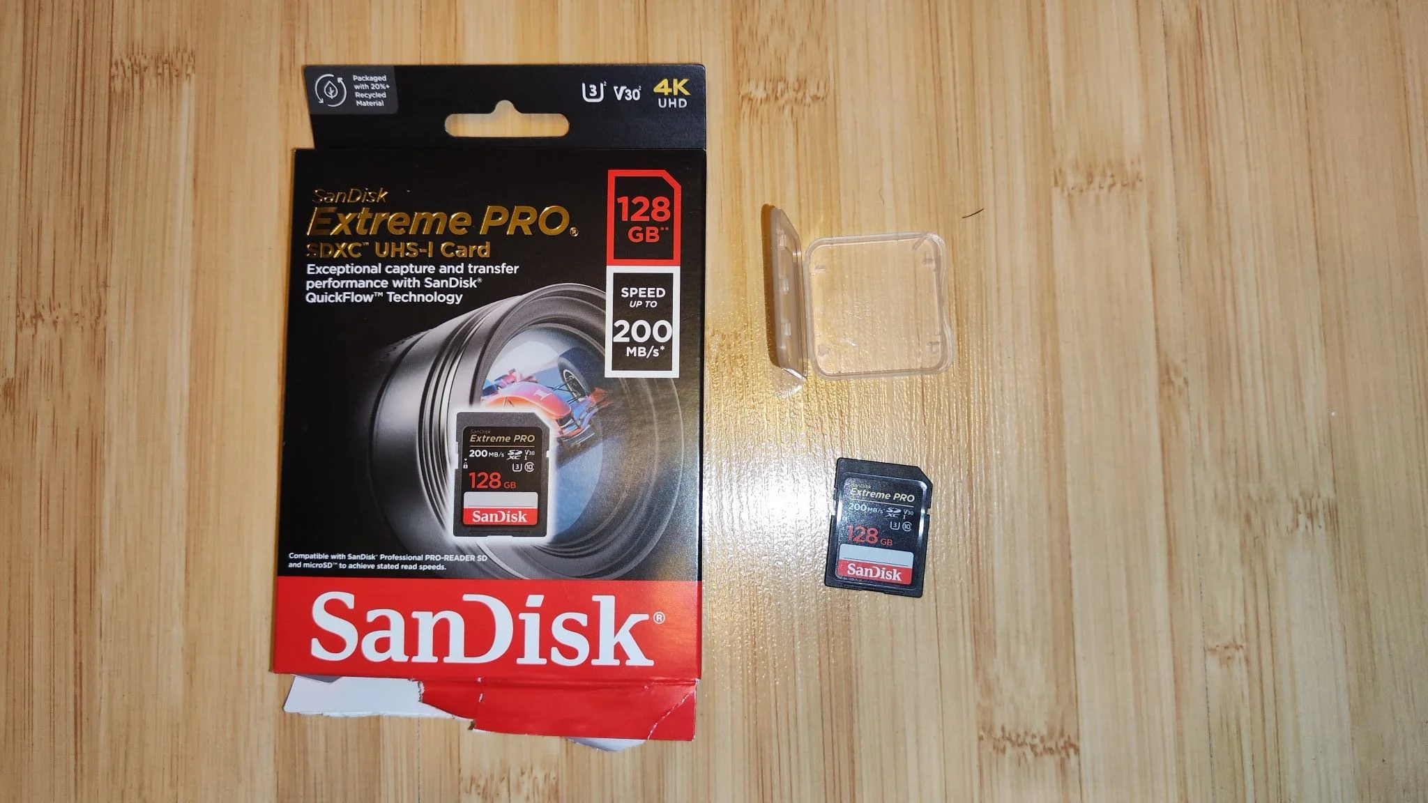 Флешка USB SDXC 2Tb SanDisk Extreme Pro UHS-I Class 3 (U3) V30 200/140 Mb/s SDSDXXD-2T00-GN4IN