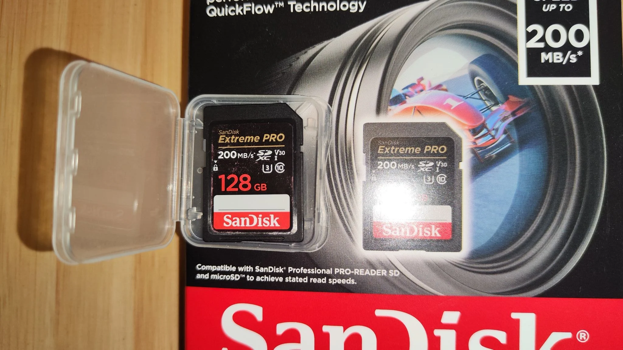 Флешка USB SDXC 2Tb SanDisk Extreme Pro UHS-I Class 3 (U3) V30 200/140 Mb/s SDSDXXD-2T00-GN4IN