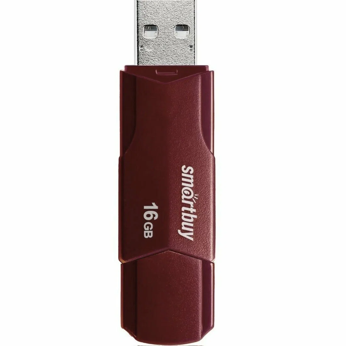 Флешка USB SmartBuy 16Gb,CLUE Burgundy (SB16GbCLU-BG)