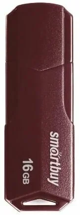 Флешка USB SmartBuy 16Gb,CLUE Burgundy (SB16GbCLU-BG)