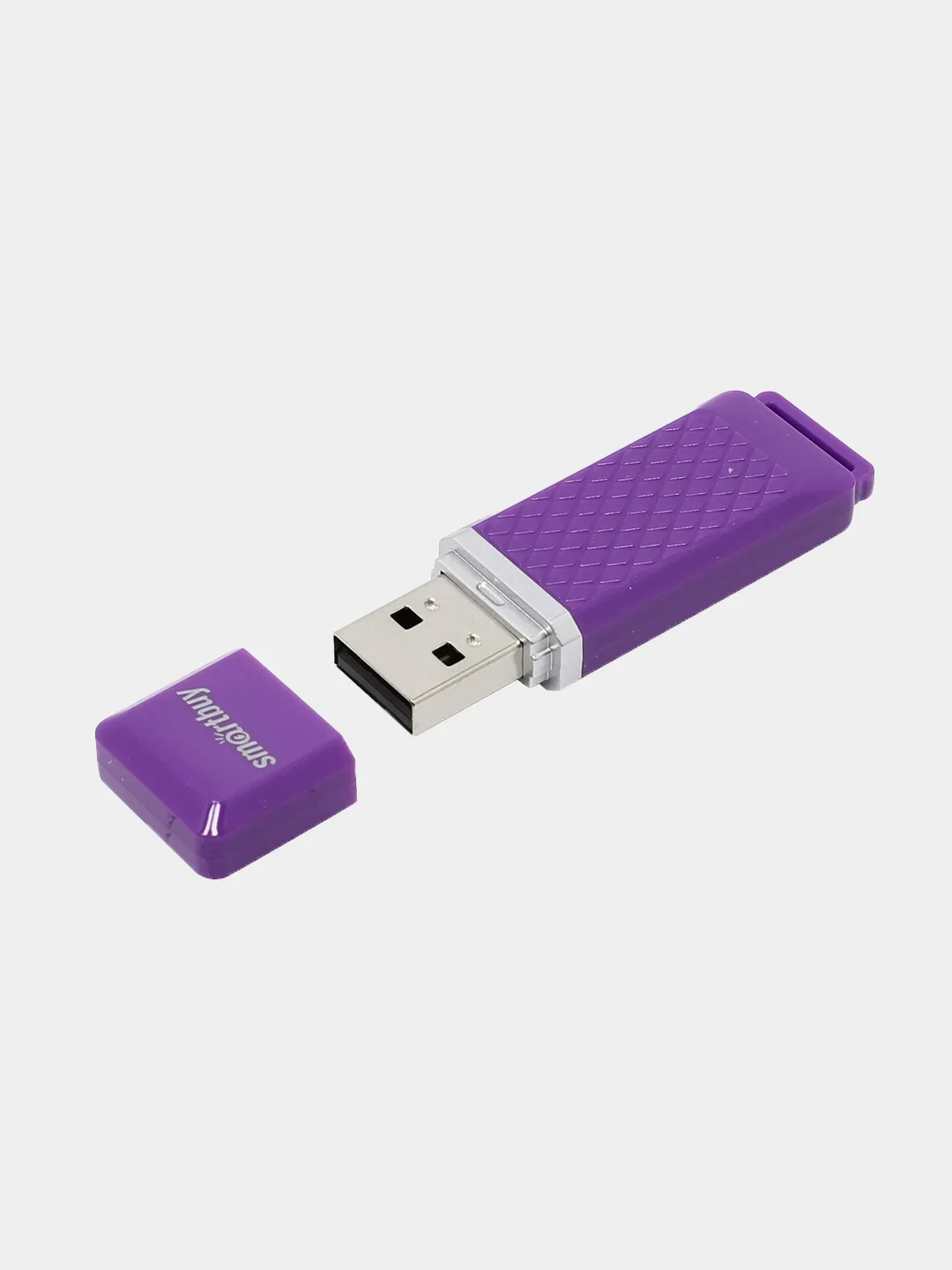 Флешка USB Smartbuy 4 Gb USB USB 2.0 Smartbuy Quartz series фиолетовый (SB4 GbQZ-V)