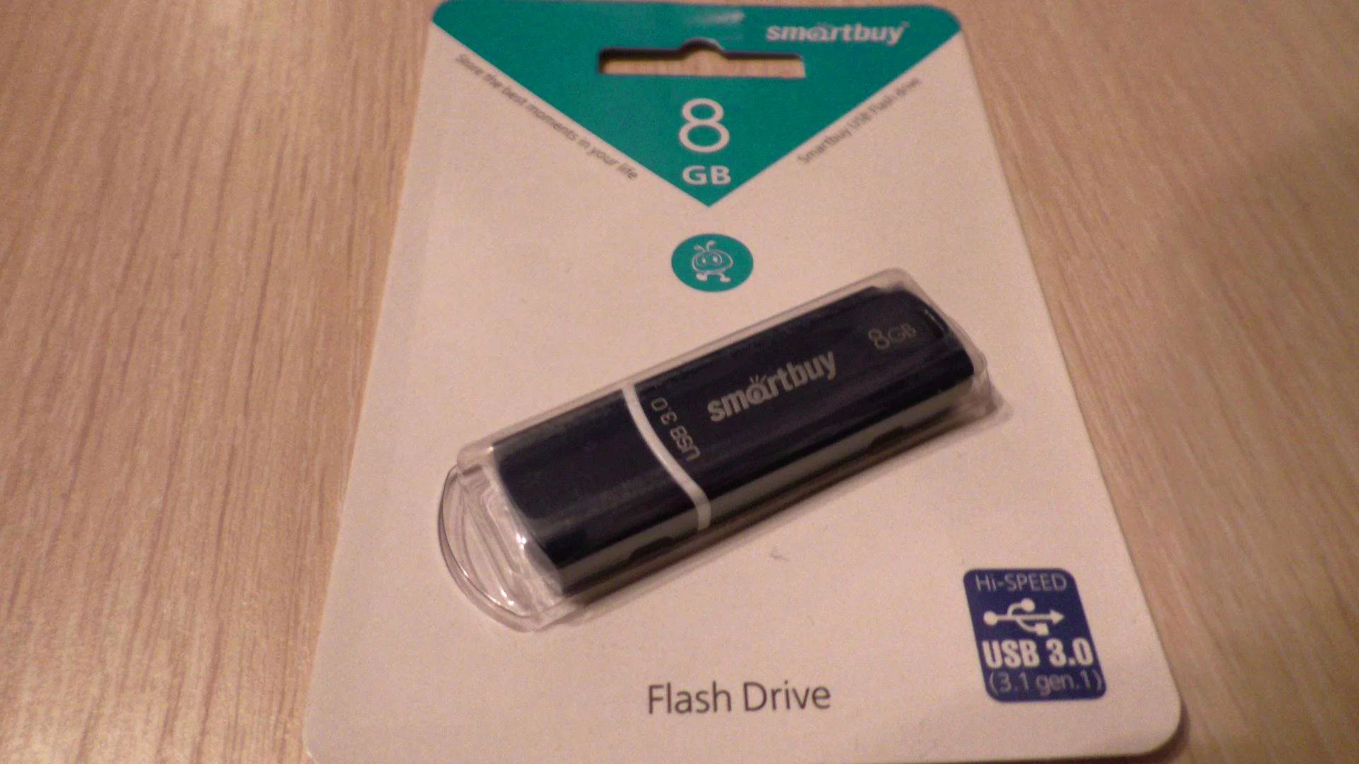 Флешка USB Smartbuy 8Gb USB <USB 3.0> Smartbuy Crown Blue (SB8GbCRW-Bl)