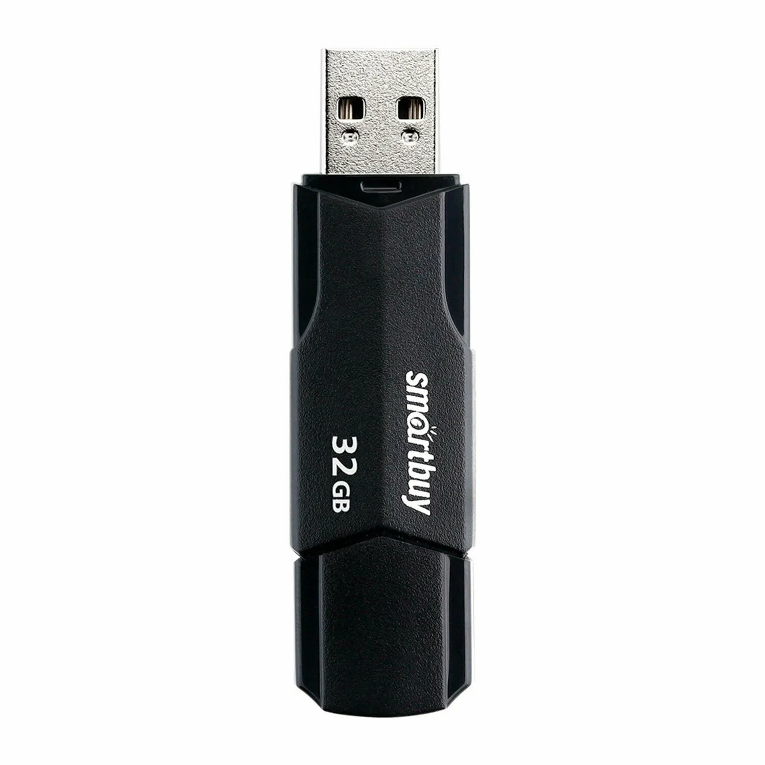 Флешка USB SmartBuy CLUE black (SB32GbCLU-K3), 32Gb, USB 3.0/3.1, R/W 70/25, черный