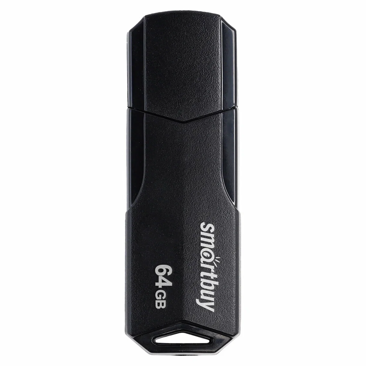 Флешка USB Smartbuy CLUE black (SB64GBCLU-K), 64Gb, USB 2.0, R/W 30/15, черный