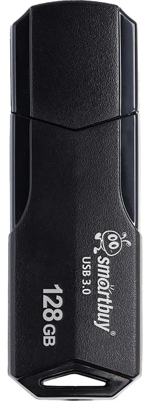 Флешка USB Smartbuy CLUE black (SB64GBCLU-K), 64Gb, USB 2.0, R/W 30/15, черный