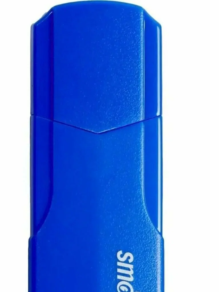 Флешка USB SmartBuy CLUE Blue (SB16GbCLU-BU), 16Gb, USB 2.0, R/W 15/8, синий