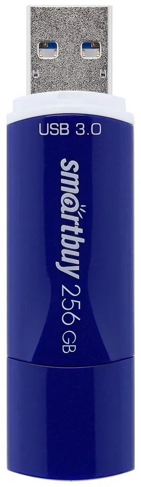Флешка USB Smartbuy CROWN BLUE (SB128GbCRW-Bl), 128Gb, USB 3.0, R/W 75/25, синий