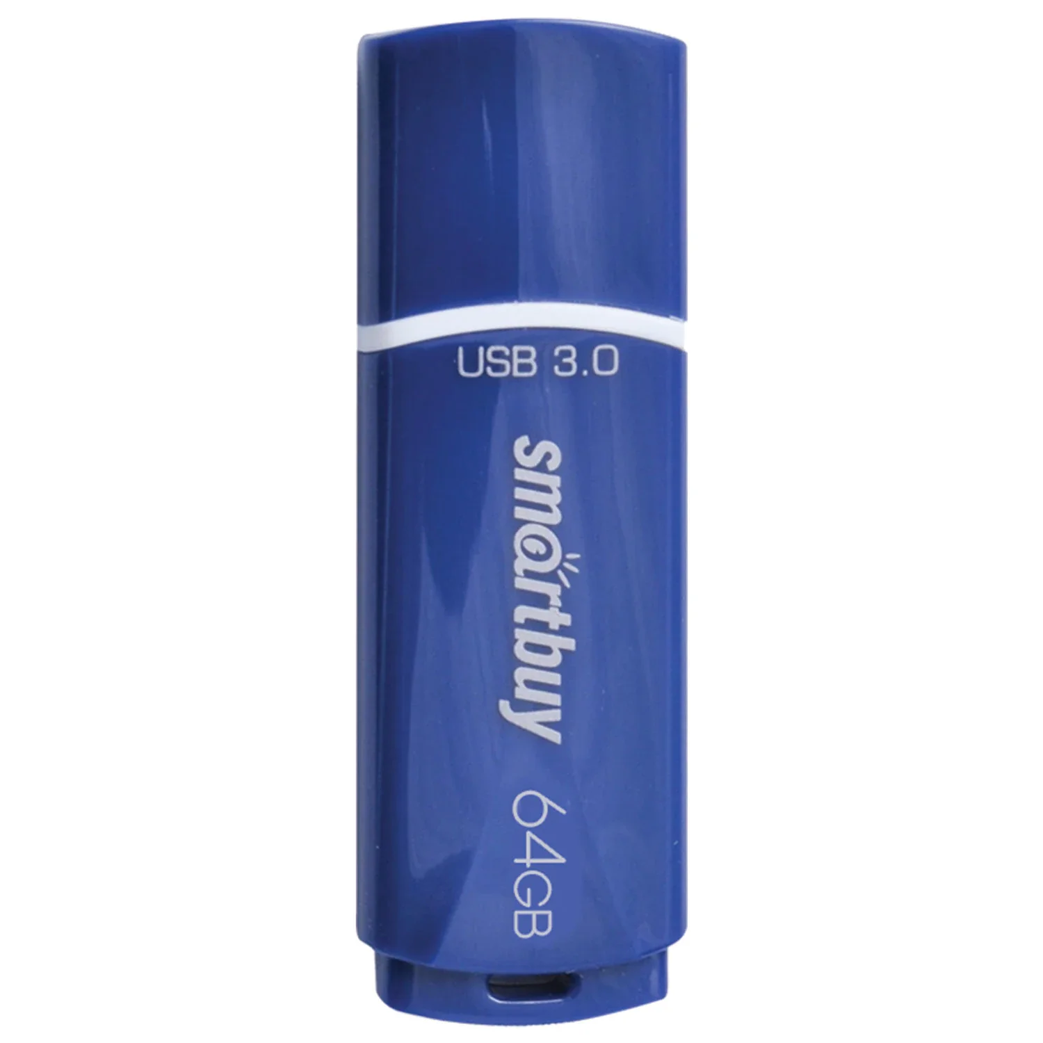Флешка USB Smartbuy CROWN BLUE (SB64 GbCRW-Bl), 64 Gb, USB 3.0, R/W 75/25, синий