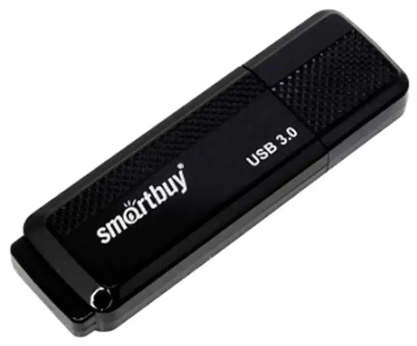 Флешка USB Smartbuy Dock (SB16GBDK-K3), 16Gb, USB 3.0/3.1, R/W 70/25, черный