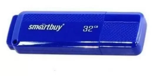 Флешка USB Smartbuy Dock Blue (SB32GBDK-B), 32Gb, USB 2.0, R/W 15/5, синий