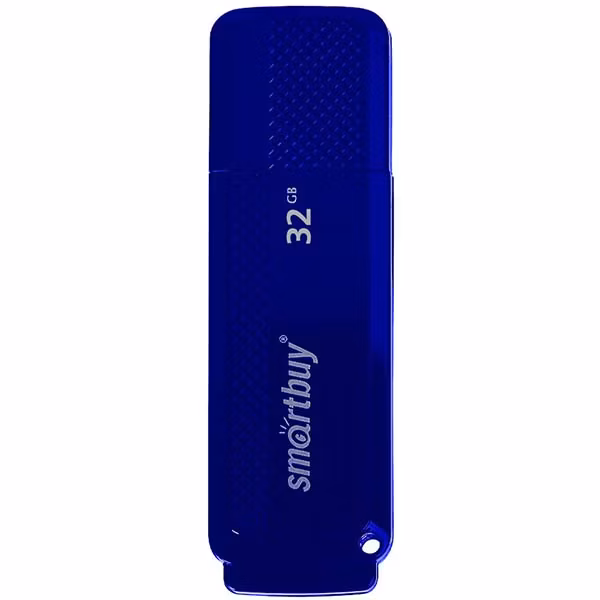Флешка USB Smartbuy Dock Blue (SB32GBDK-B), 32Gb, USB 2.0, R/W 15/5, синий