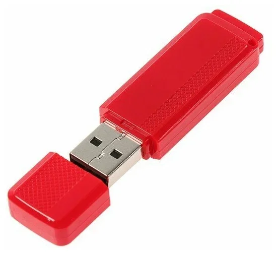 Флешка USB Smartbuy Dock Red (SB32GbDK-R), 32Gb, USB 2.0, R/W 15/5, красный