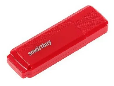 Флешка USB Smartbuy Dock Red (SB32GbDK-R), 32Gb, USB 2.0, R/W 15/5, красный