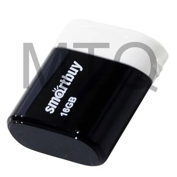 Флешка USB Smartbuy LARA Black (SB32GbLARA-K), 32Gb, USB 2.0, R/W 15/5, черный/белый