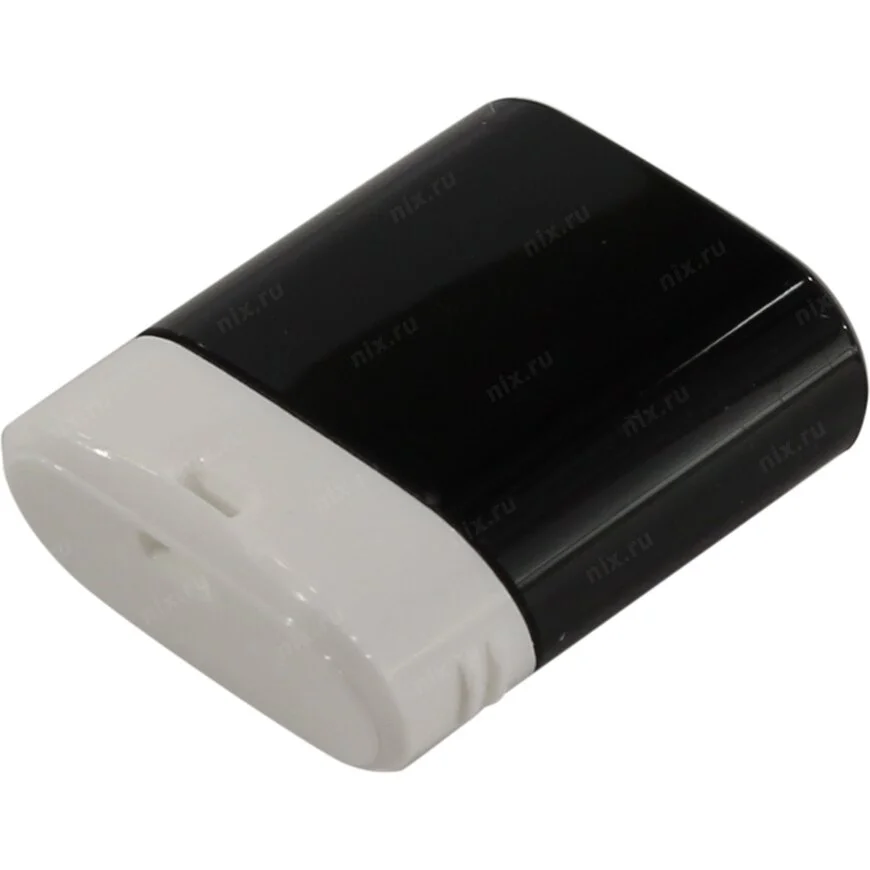 Флешка USB Smartbuy LARA Black (SB64GbLARA-K), 64Gb, USB 2.0, R/W 15/5, черный/белый