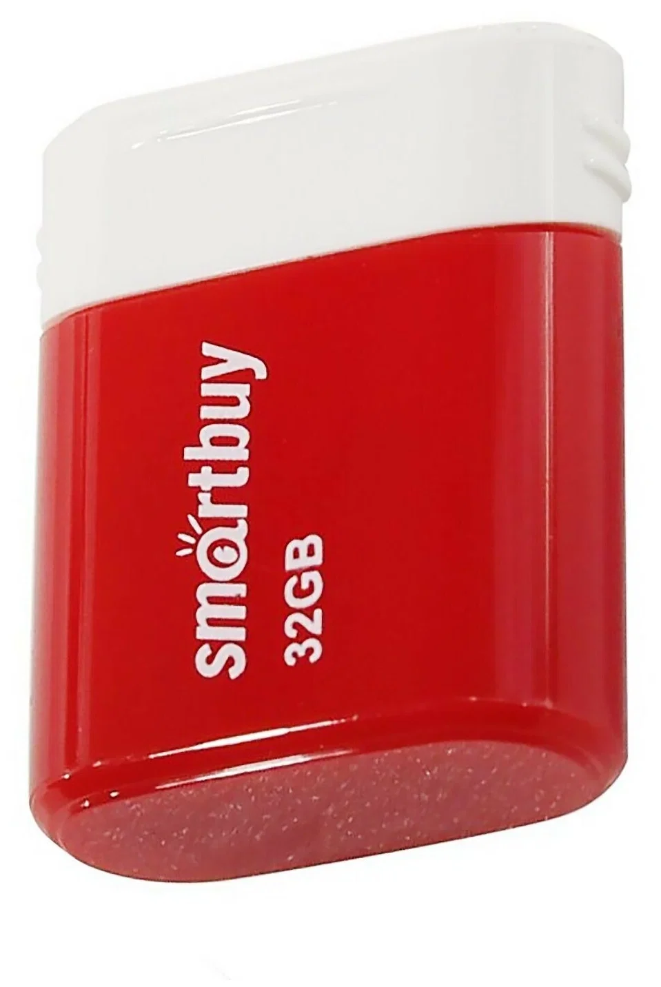 Флешка USB Smartbuy LARA Red (SB16GbLARA-R), 16Gb, USB 2.0, R/W 15/5, красный/белый