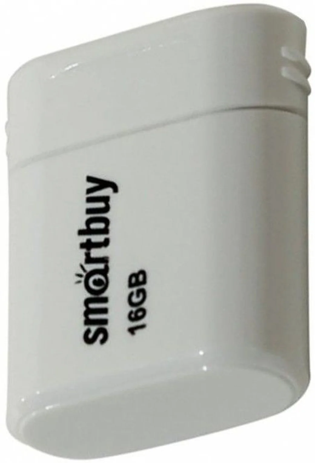 Флешка USB Smartbuy Lara white (SB8GBLara-W), 8Gb, USB 2.0, R/W 15/5, белый