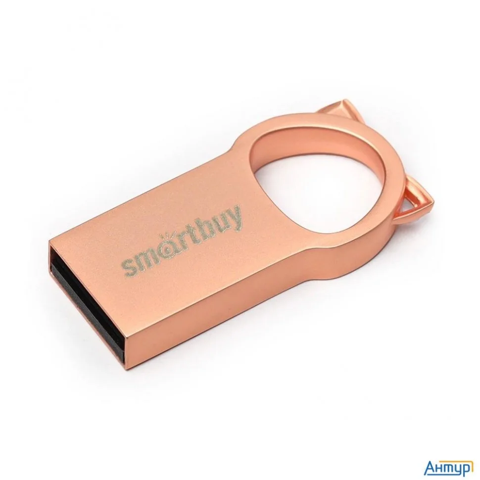 Флешка USB Smartbuy MC5 Metal Kitty Pink (SB008GbMC5), 8Gb, USB 2.0, R/W 25/15, розовый