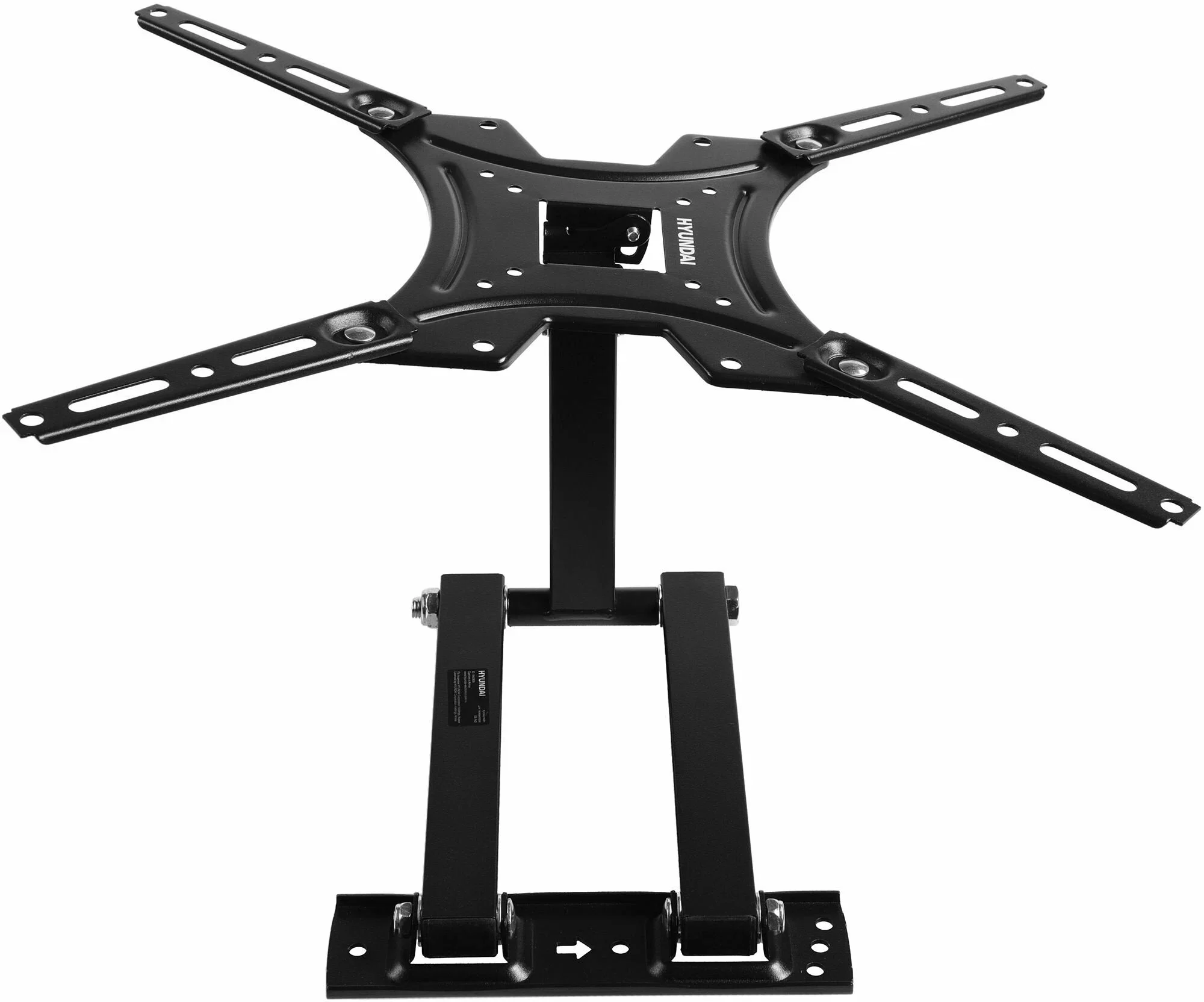 Кронштейн под LCD Hyundai GL-N3 20"-65" черный макс.25кг настенный поворотно-выдвижной и наклонный