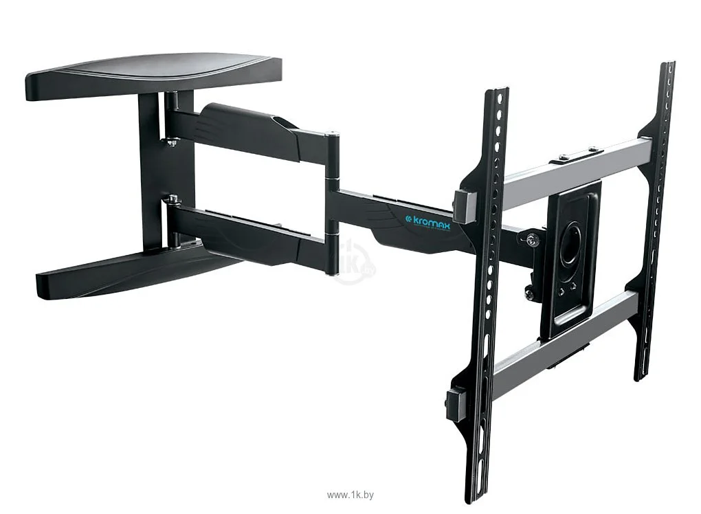 Кронштейн под LCD Kromax ATLANTIS-60 black (26"-65", 40 кг) 2 шт/уп.