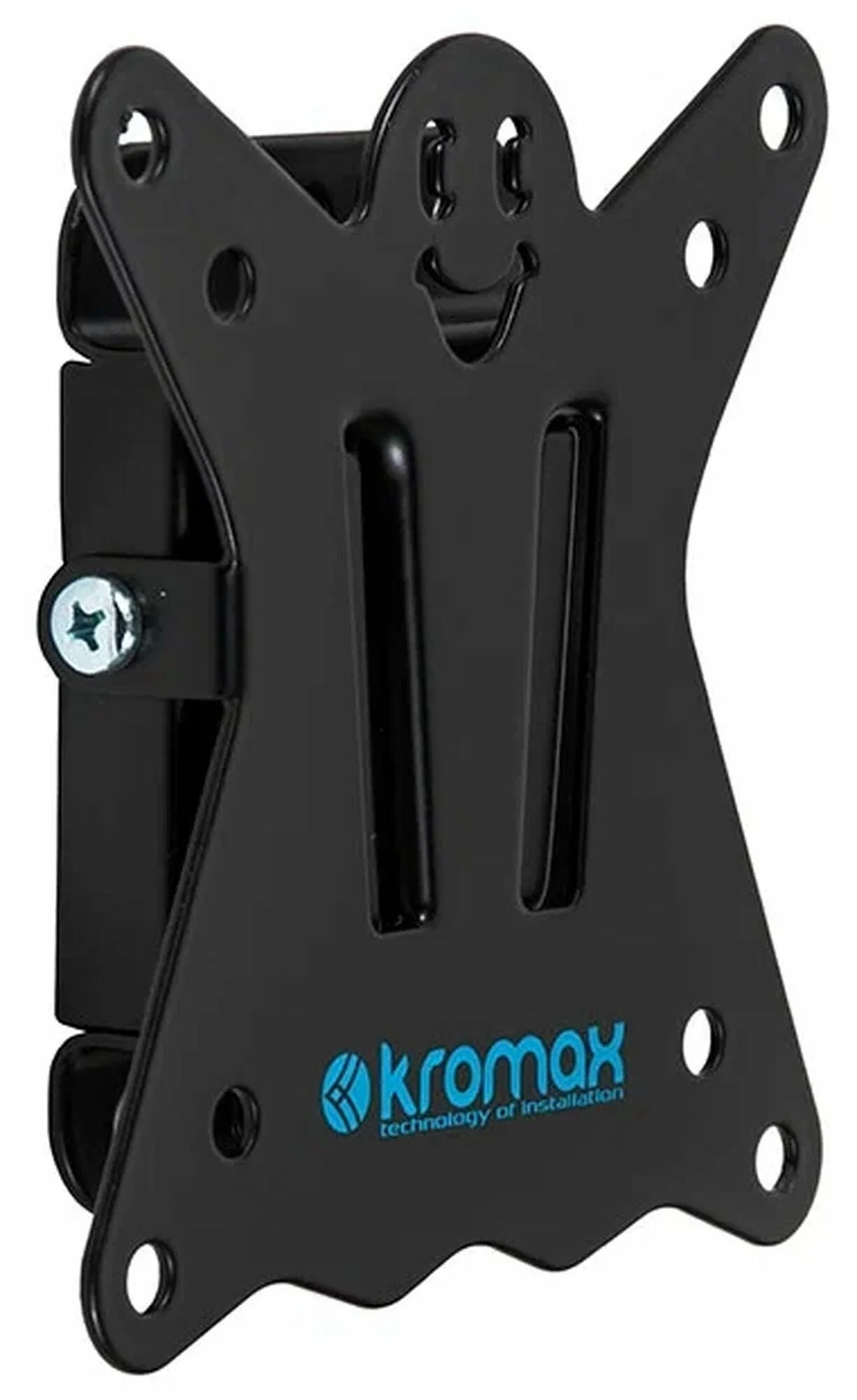 Кронштейн под LCD Kromax CASPER-100 black, 10"-28", max 25 кг, 0 ст св., от ст. 21 мм