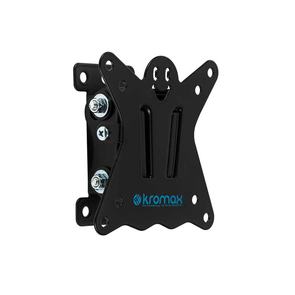 Кронштейн под LCD Kromax CASPER-101 black ( для TV 10"-28", max 25 кг, 1 ст св., нак. +5°-15°)