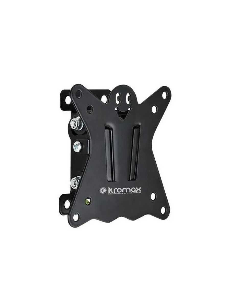 Кронштейн под LCD Kromax CASPER-101 black ( для TV 10"-28", max 25 кг, 1 ст св., нак. +5°-15°)