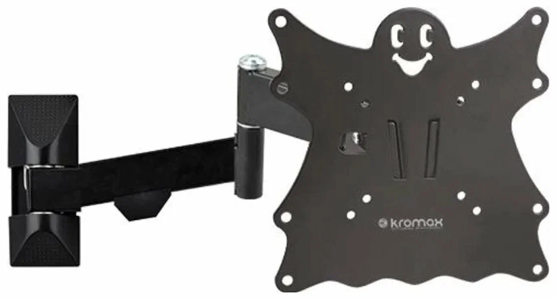 Кронштейн под LCD Kromax CASPER-204 black, 20"-43",до 30 кг., 51-109 см,уклон +5 -15°, вращение ±5°