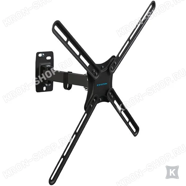 Кронштейн под LCD Kromax CORBEL-6 black (22"-65", 30кг)