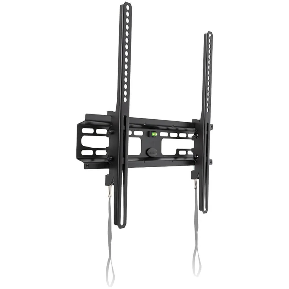 Кронштейн под LCD Kromax FLAT-4 new black 22"-65",  нагрузка до 55 кг., наклон +3 -10°.
